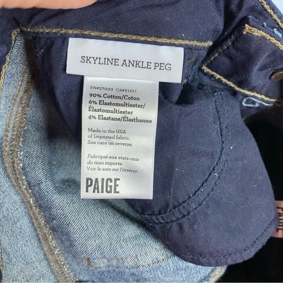 Paige skyline ankle peg size. 25 - Picture 9 of 14